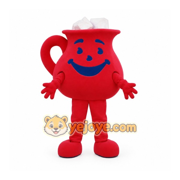 Adult Red Cup Mascot Costume