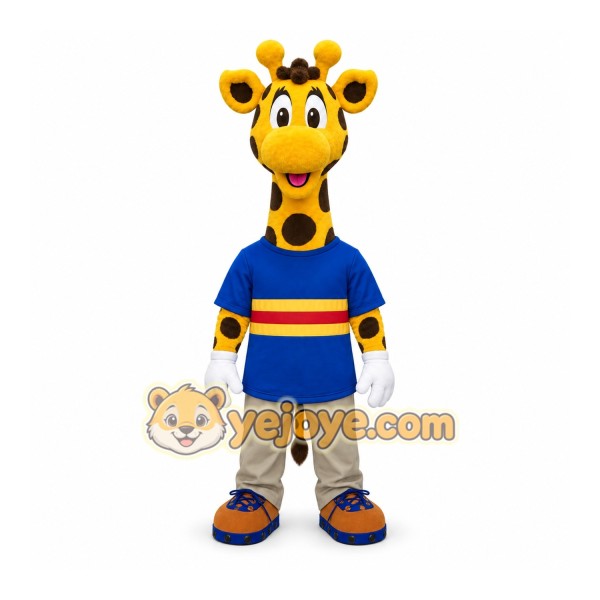 College Giraffe Mascot Costume College Giraffe Mascot Costume