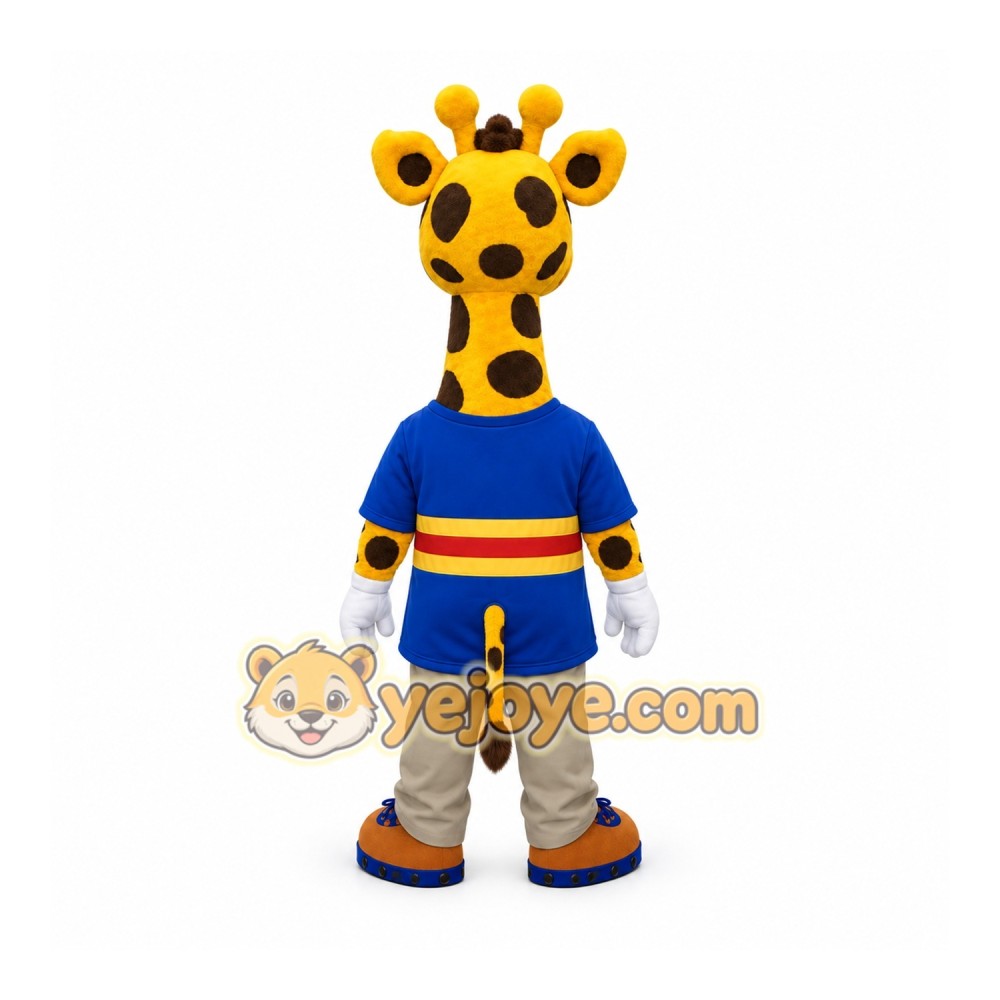 College Giraffe Mascot Costume College Giraffe Mascot Costume