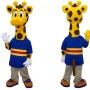 College Giraffe Mascot Costume
