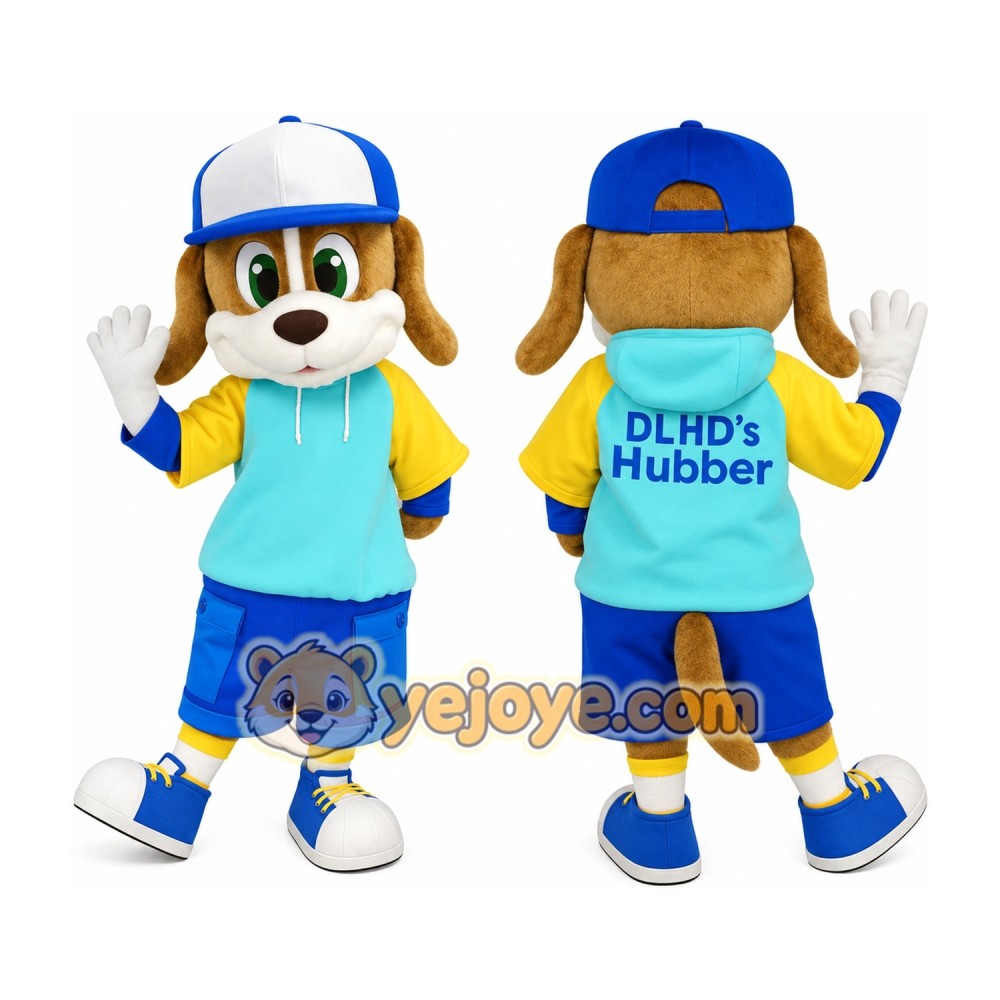 Happy Dog Mascot Costume Happy Dog Mascot Costume