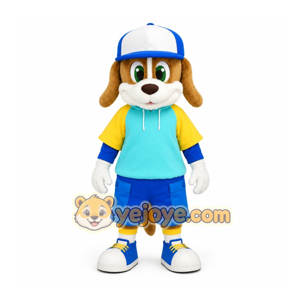 Happy Dog Mascot Costume Happy Dog Mascot Costume