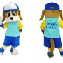 Happy Dog Mascot Costume