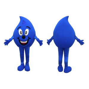 Water Drop Mascot Costume