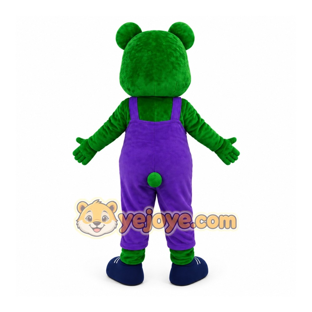 Green Bear Mascot Costume – Adult Full Body Plush Suit Green Bear Mascot Costume – Adult Full Body Plush Suit