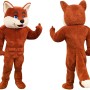 Fox Mascot Costume – Adult Full Body Suit