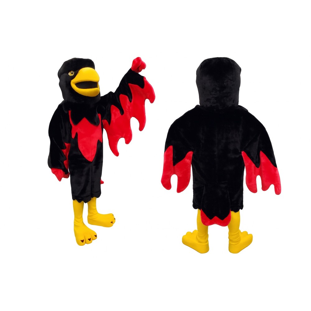 Black Bird Mascot Costume – Adult Full Body Suit