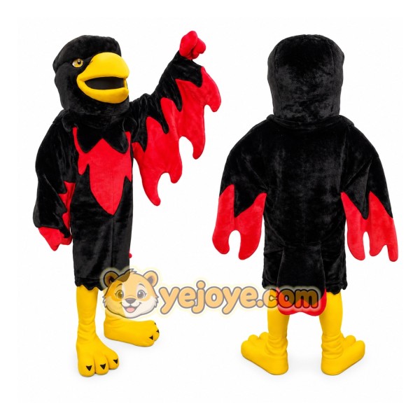 Black Bird Mascot Costume – Adult Full Body Suit