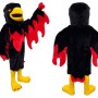Black Bird Mascot Costume – Adult Full Body Suit