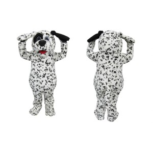 Dalmatian Dog Mascot Costume – Adult Full Body Suit