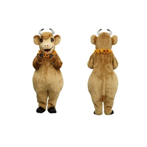 Cow Mascot Costume – Adult Full Body Suit
