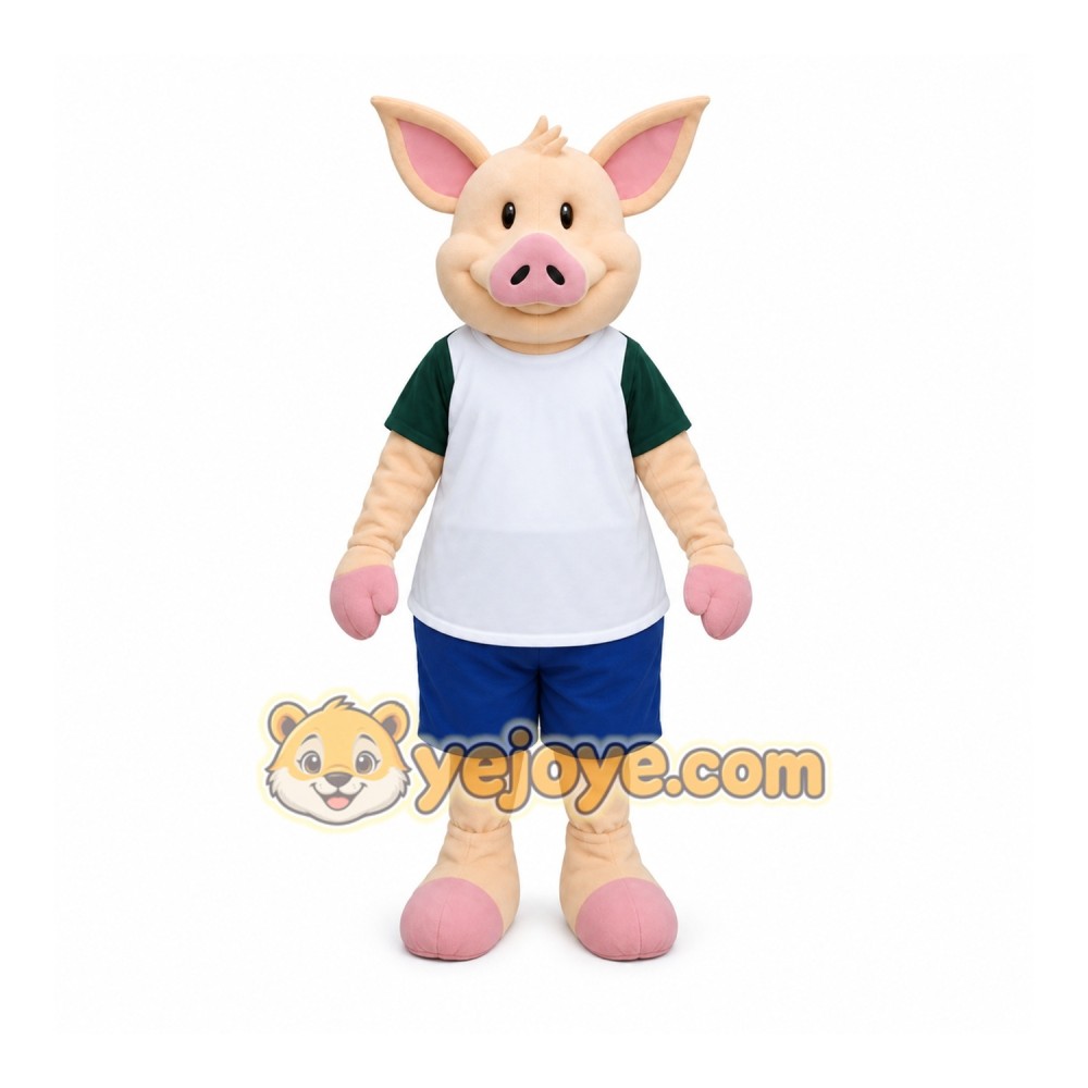 Pig Mascot Costume – Adult Full Body Suit Pig Mascot Costume – Adult Full Body Suit