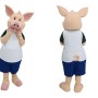 Pig Mascot Costume – Adult Full Body Suit