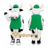 Green Cow Mascot Costume – Adult Full Body Suit Green Cow Mascot Costume – Adult Full Body Suit