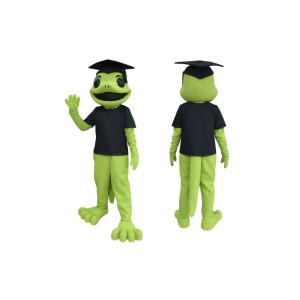 Frog Graduation Mascot Costume