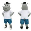 Adult Hippo Mascot Costume