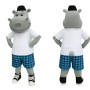 Adult Hippo Mascot Costume