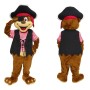 Pirate Bear Mascot Costume