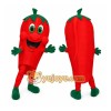 Red Chili Pepper Mascot Costume Red Chili Pepper Mascot Costume
