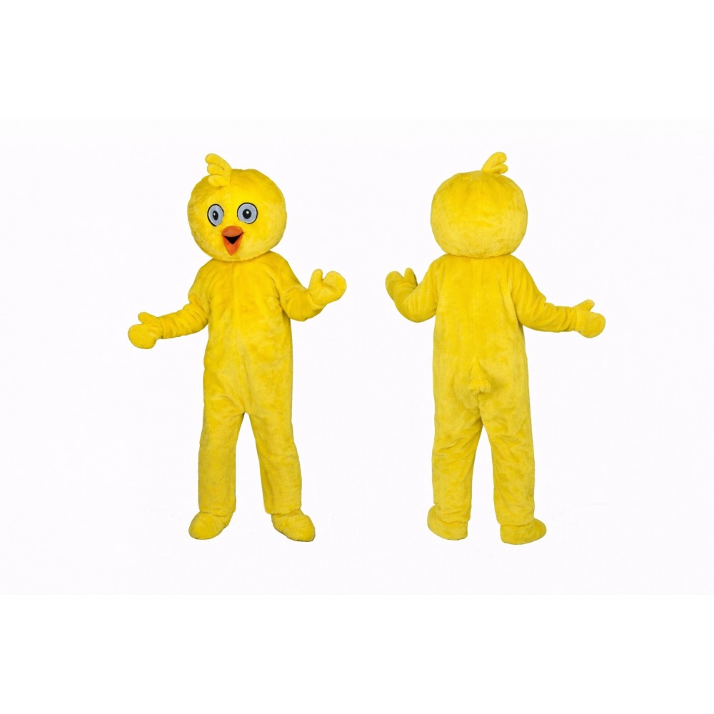 Yellow Chick Mascot Costume