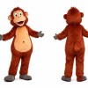 Brown Monkey Mascot Costume