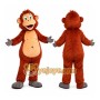 Brown Monkey Mascot Costume