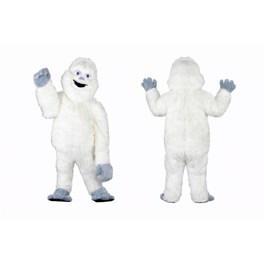 White Yeti Mascot Costume