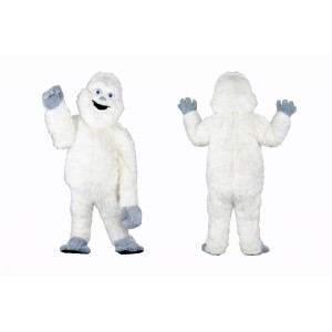 White Yeti Mascot Costume