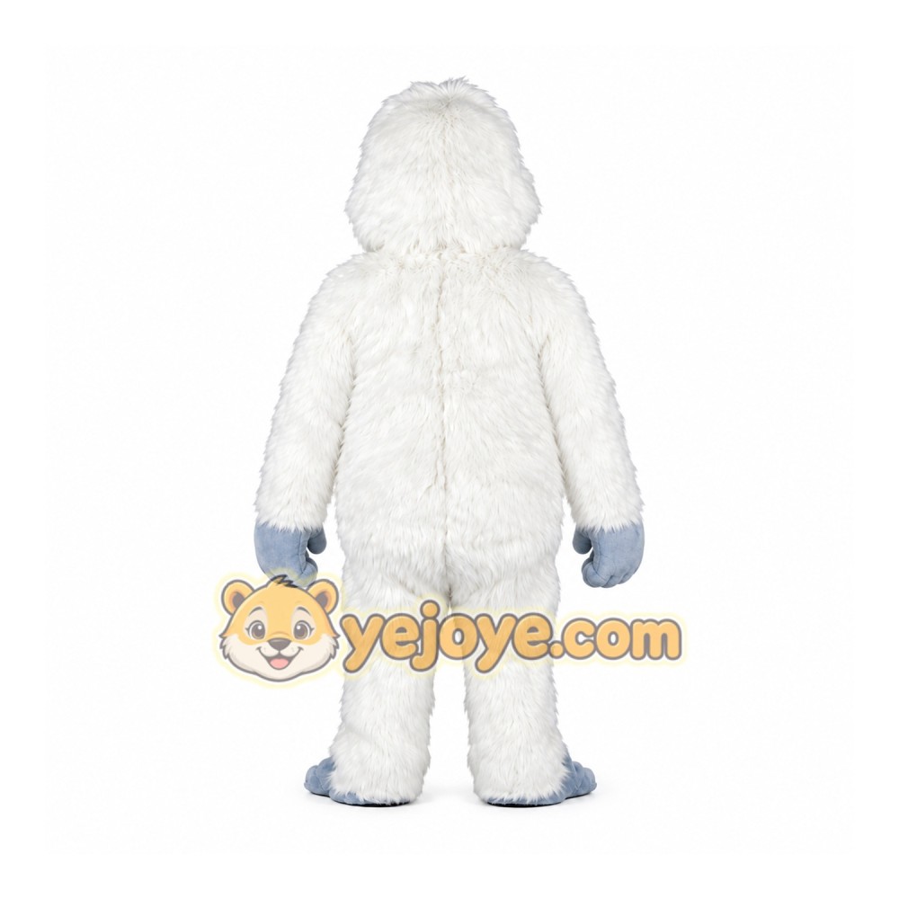 White Yeti Mascot Costume White Yeti Mascot Costume