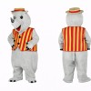 Dapper Rhino Mascot Costume