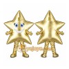 Gold Star Mascot Costume