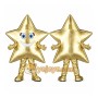 Gold Star Mascot Costume