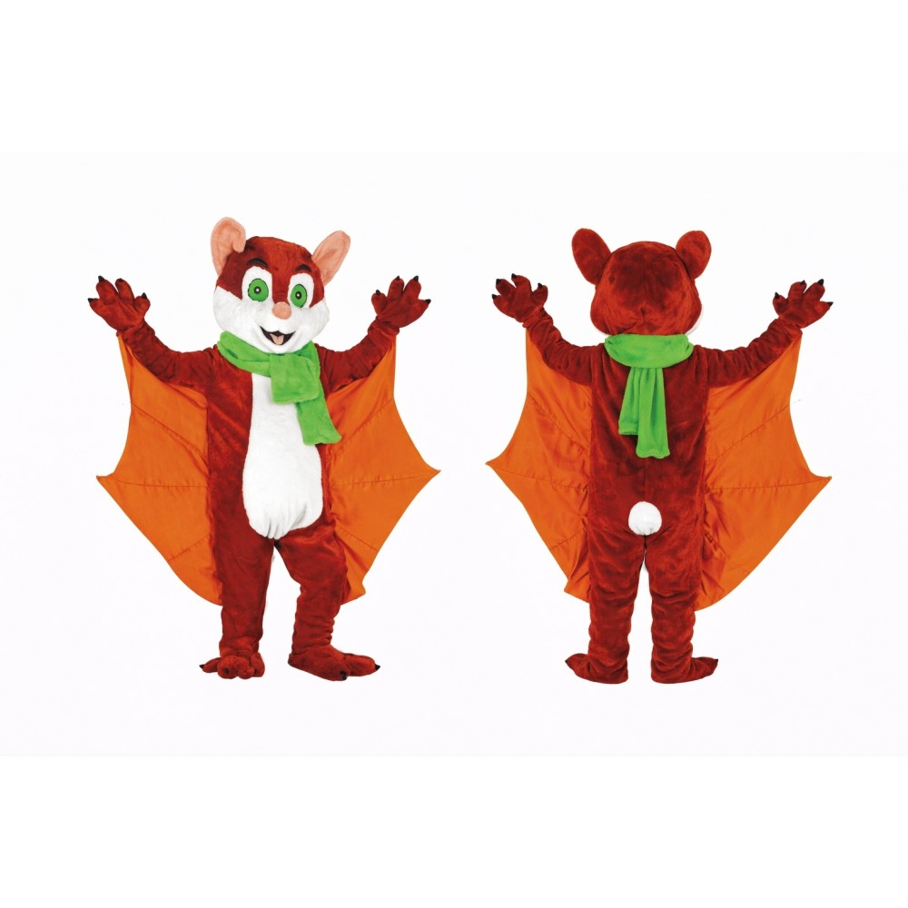 Flying Squirrel Mascot Costume