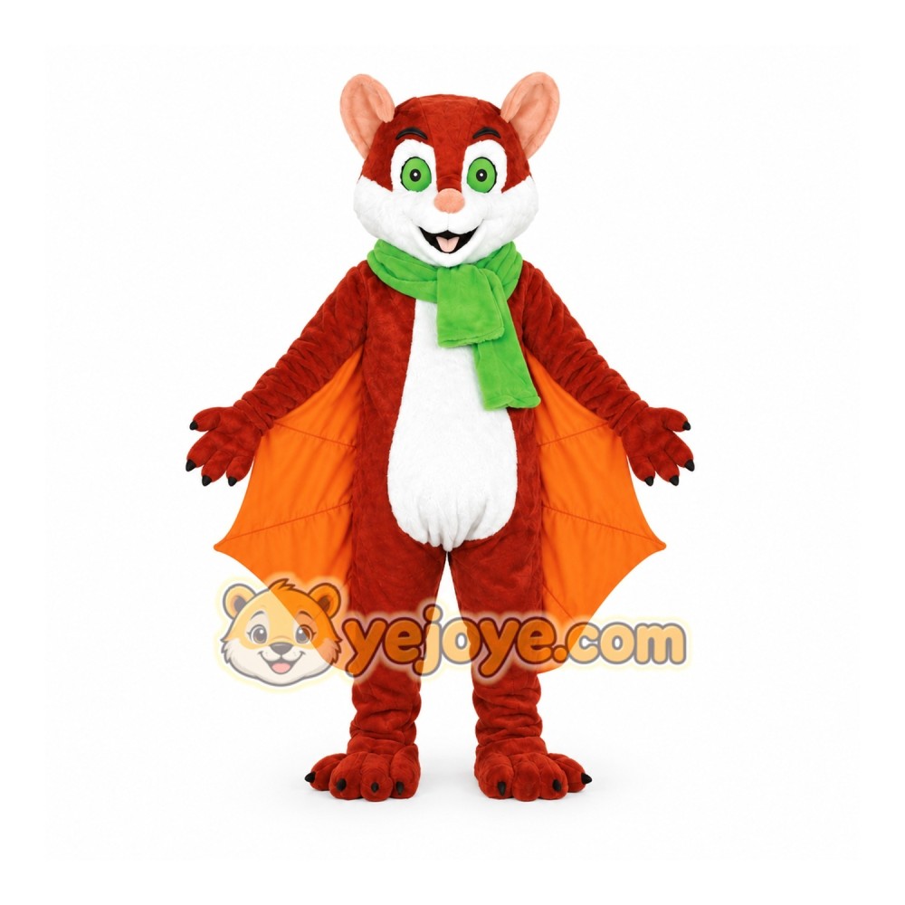 Flying Squirrel Mascot Costume Flying Squirrel Mascot Costume
