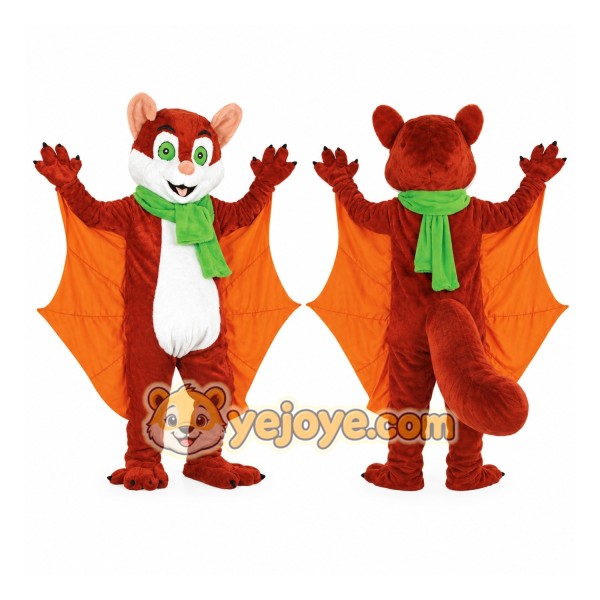 Flying Squirrel Mascot Costume