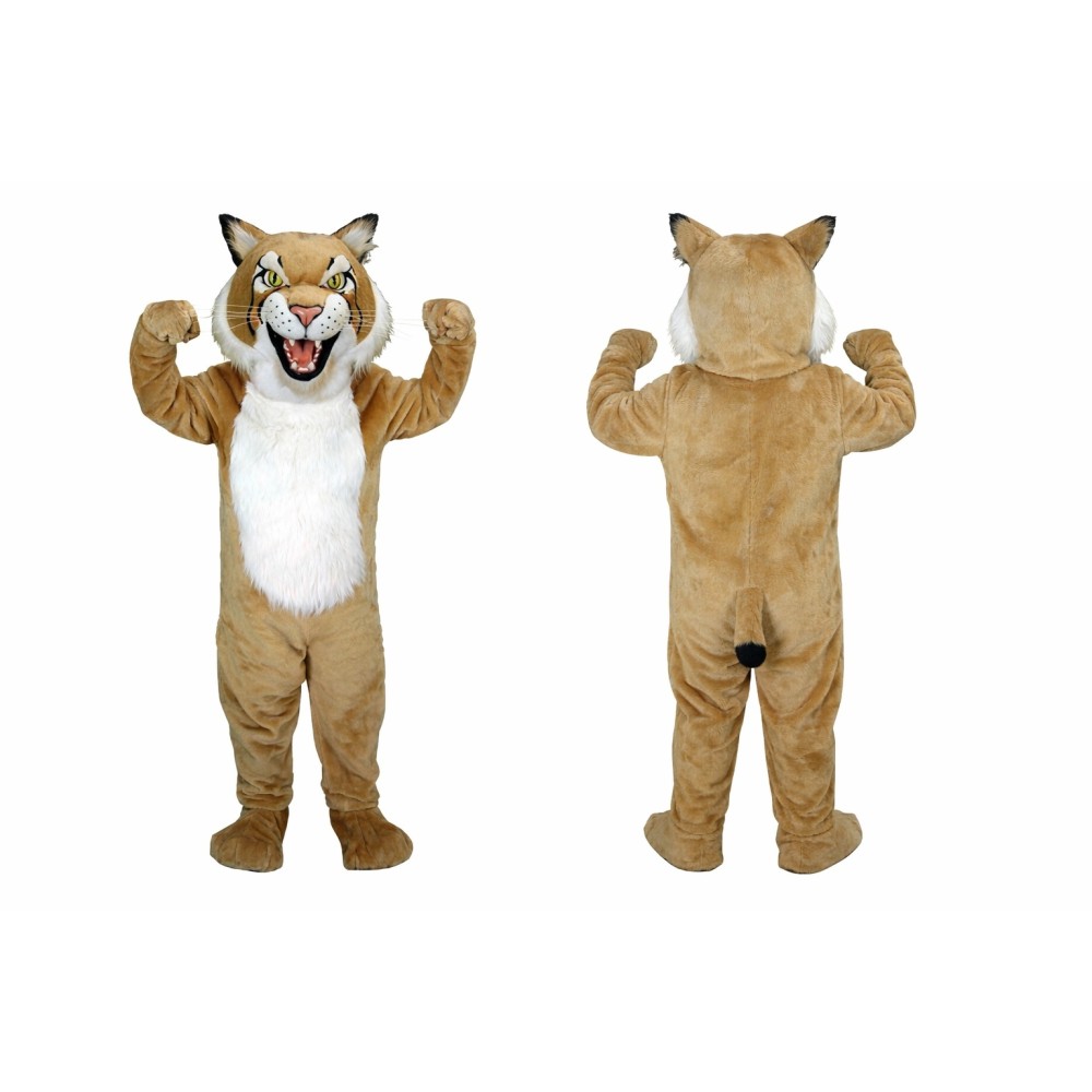 Wild Cat Mascot Costume