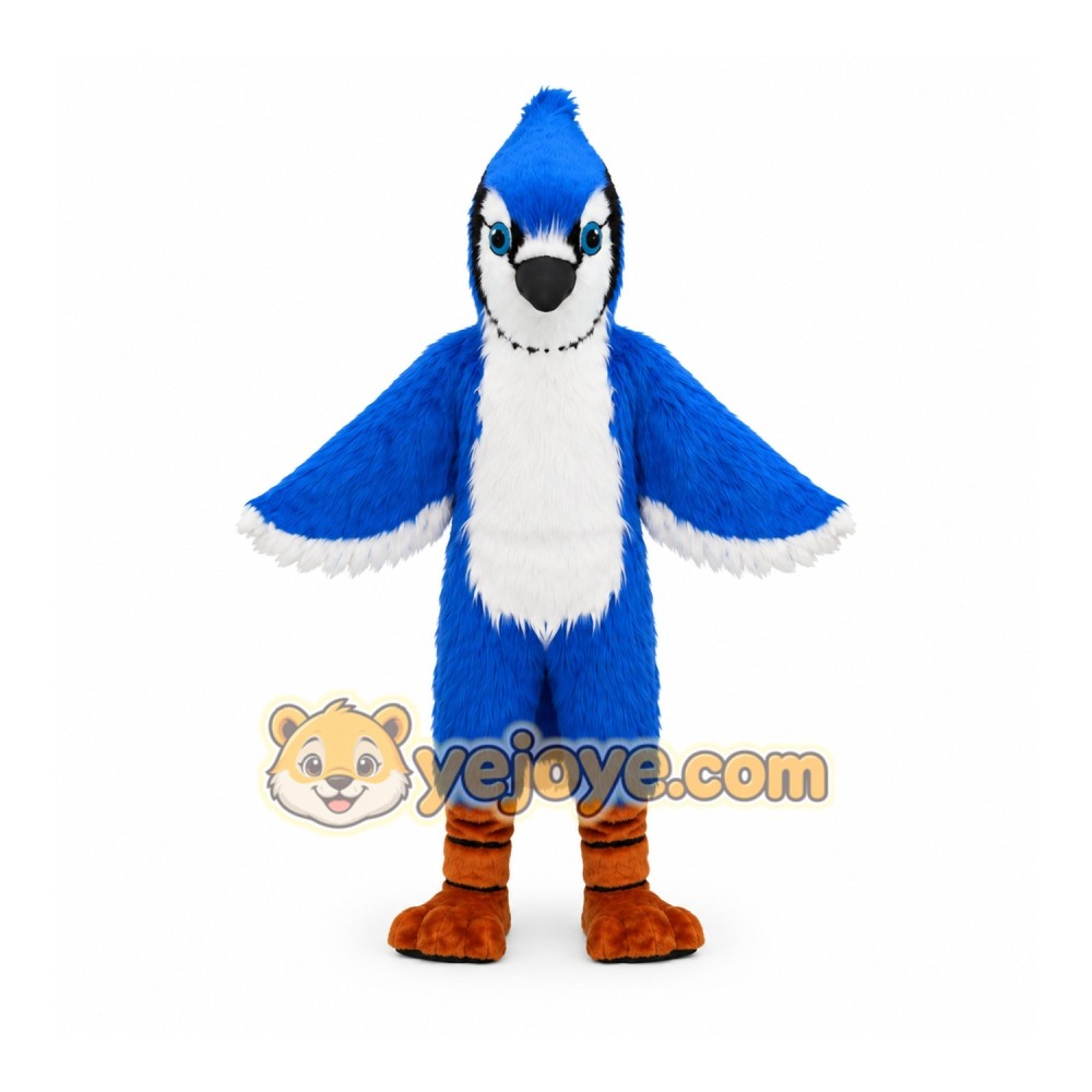 Blue Bird Mascot Costume