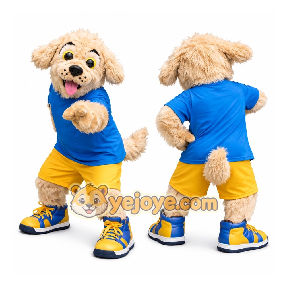 Sporty Dog Mascot Costume Sporty Dog Mascot Costume