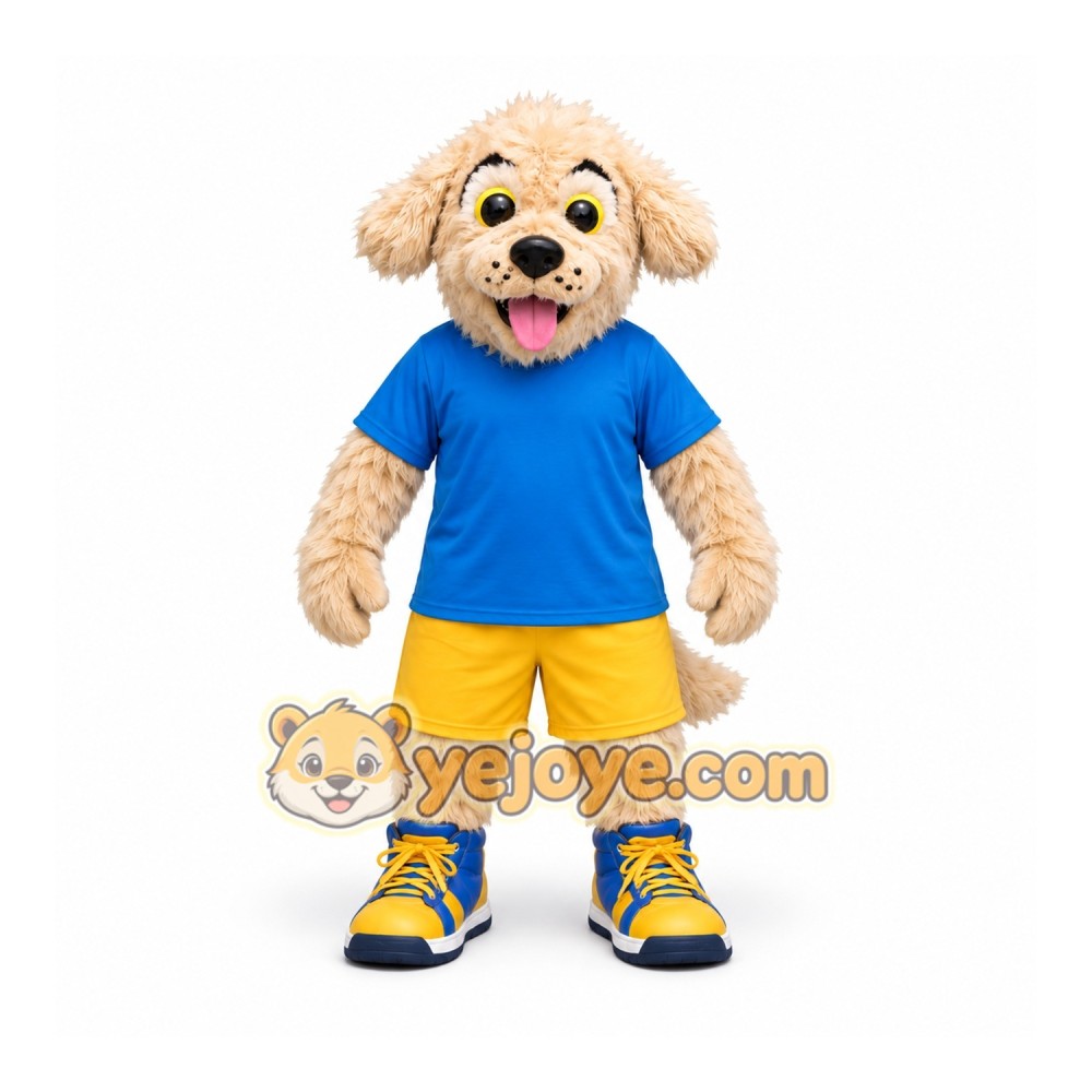 Sporty Dog Mascot Costume Sporty Dog Mascot Costume