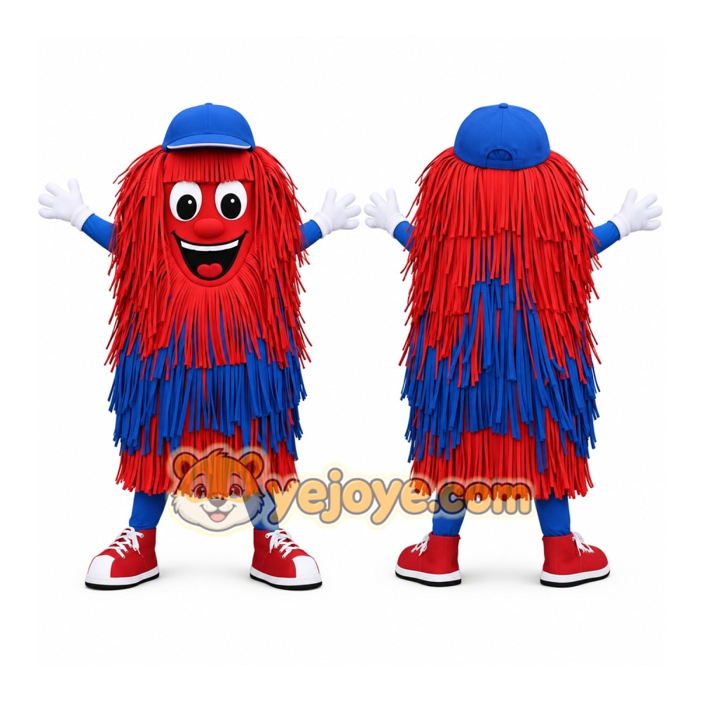 Shaggy Car Wash Brush Mascot Costume