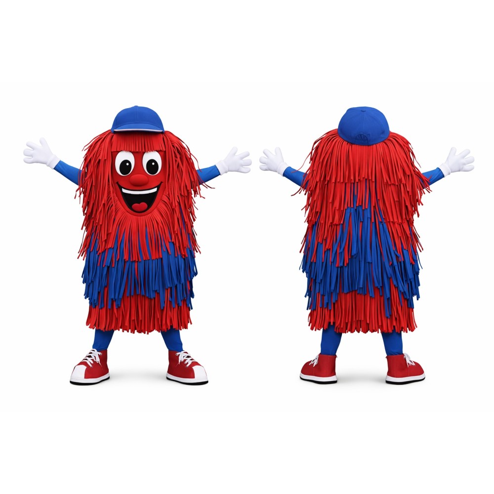 Shaggy Car Wash Brush Mascot Costume