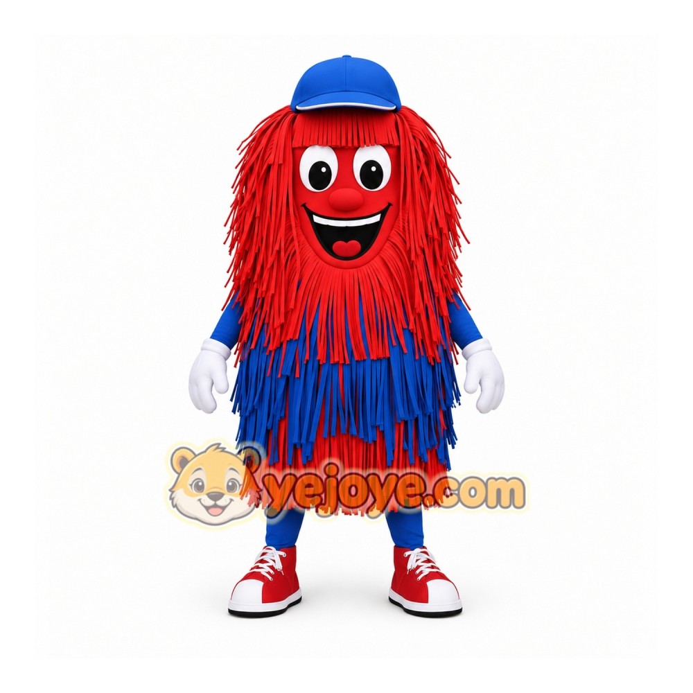 Shaggy Car Wash Brush Mascot Costume