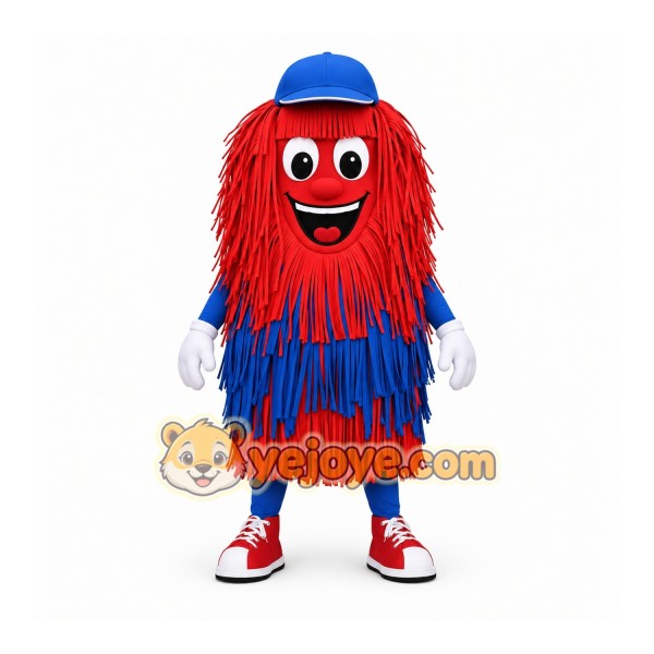 Shaggy Car Wash Brush Mascot Costume