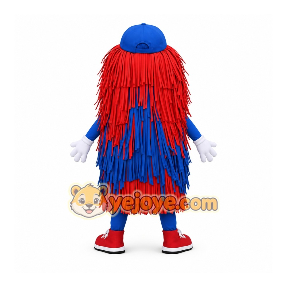 Shaggy Car Wash Brush Mascot Costume