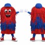 Shaggy Car Wash Brush Mascot Costume
