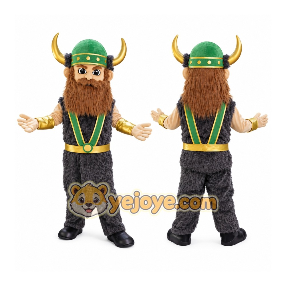 Horned Viking Mascot Costume Horned Viking Mascot Costume