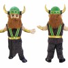 Horned Viking Mascot Costume