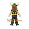 Horned Viking Mascot Costume Horned Viking Mascot Costume