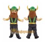 Horned Viking Mascot Costume