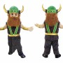 Horned Viking Mascot Costume